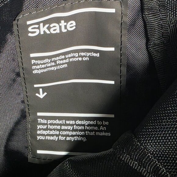 Db Scandinavian Essential 25L Backpack Black Out Travel & Urban Use - Picture 11 of 15